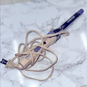 Vintage Conair Supreme Curling Iron with Purple Accents